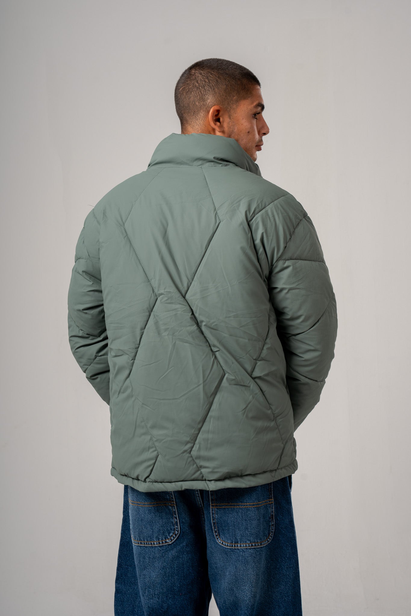 Sage Basic Puffer Jacket
